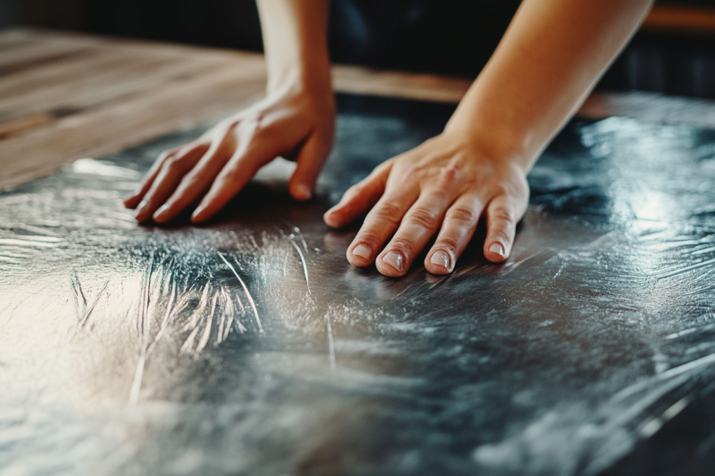 remon8065 a close up of hands wrapping a kitchen island in me 61fa6b58 1401 47c8 a762 4daf9169b3e1 1