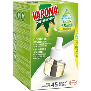 vapona pro nature anti mug muggenstekker navulling